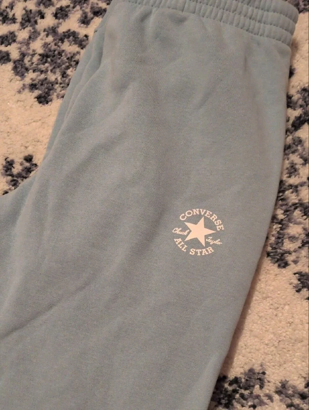 Converse Kids Light Blue All Star Joggers